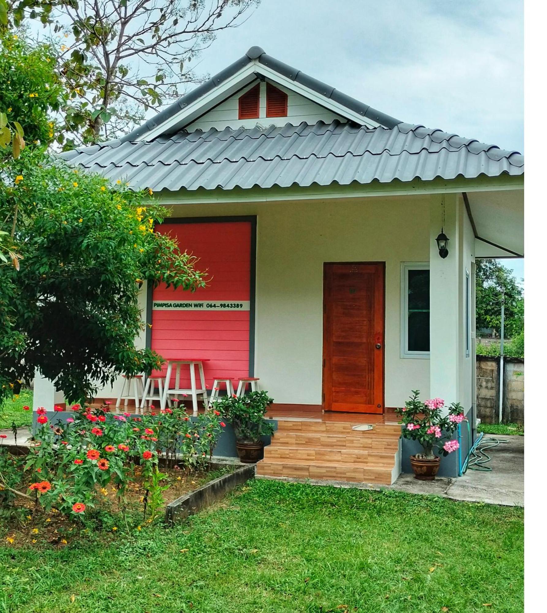 Вилла Pimpisa Garden พิมพิศา การ์เด้นท์ Khuang Kom Экстерьер фото